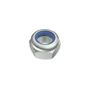 M10 Nyloc Hex Nut Zinc